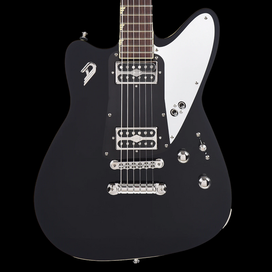 Duesenberg Falken Hardtail Black Electric Guitar - with Gig Bag