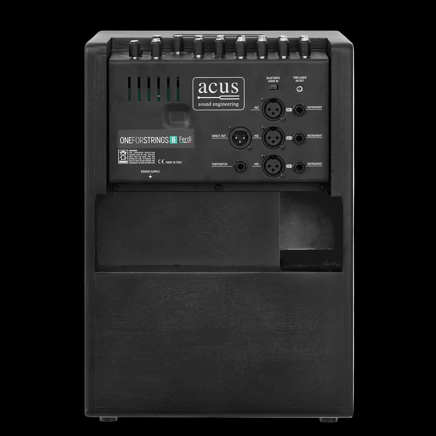 ACUS ONE FORSTRINGS 8 Ferdi 140-Watt Small Band Amplifier (Black Wood)