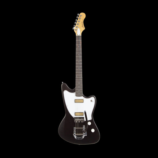 Harmony - Silhouette w/ Bigsby Electric Guitar - Space Black