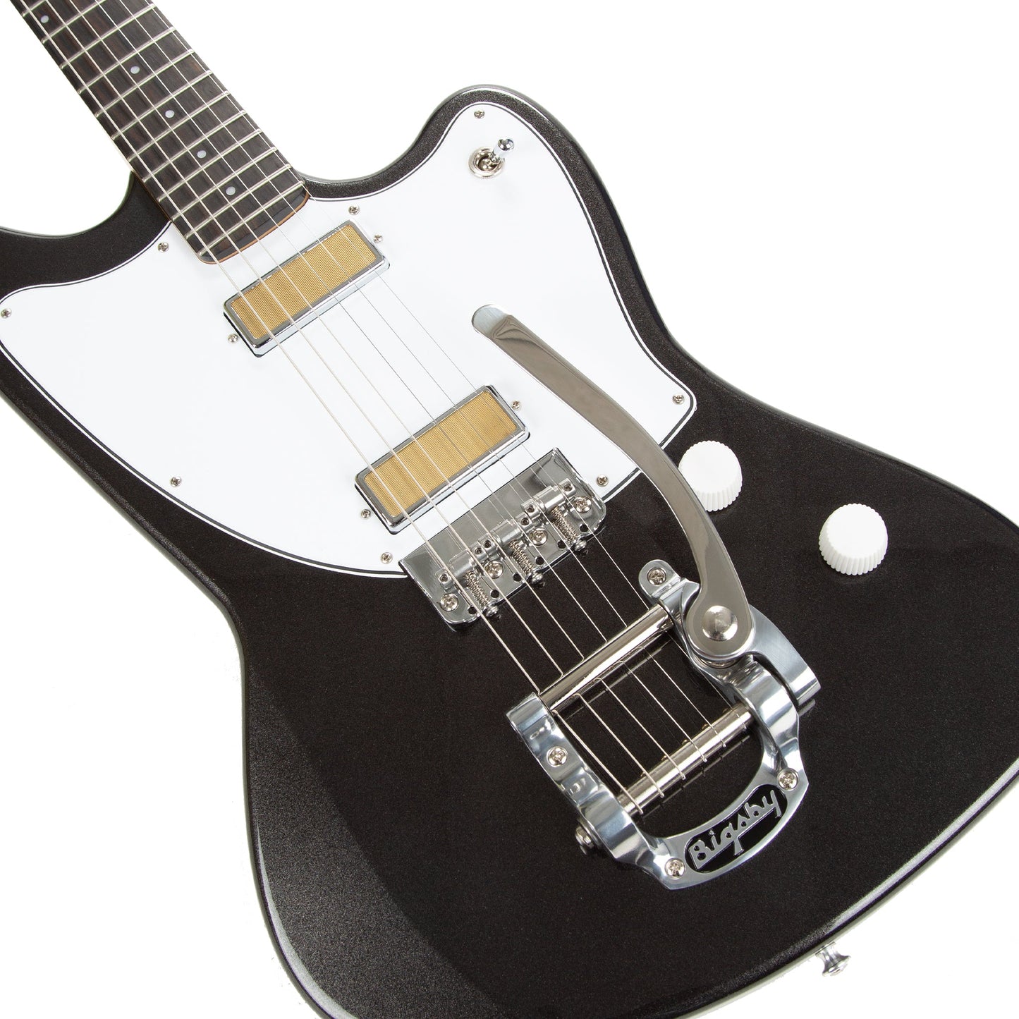 Harmony - Silhouette w/ Bigsby Electric Guitar - Space Black