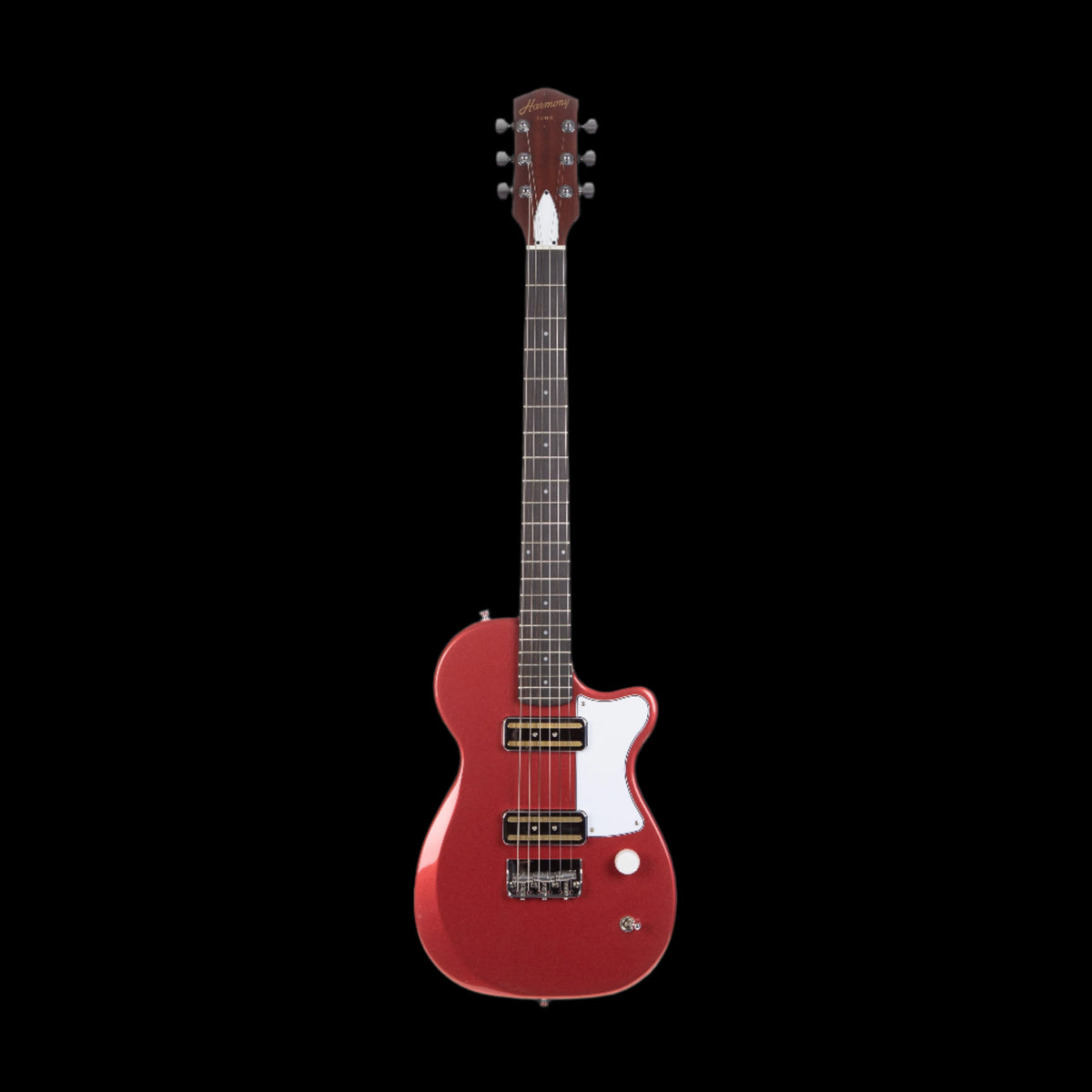 Harmony Juno Electric Guitar w/ MONO Case – Rose