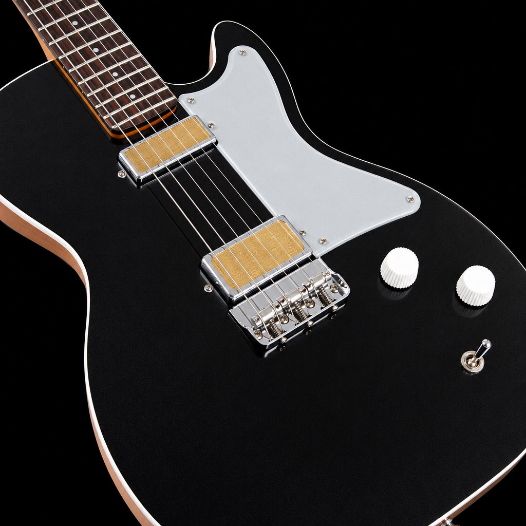 Harmony Standard Series Jupiter Thinline Electric Guitar w/ MONO Case – Space Black