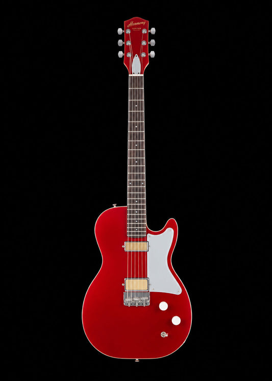 Harmony Standard Series Jupiter Thinline Electric Guitar w/ MONO Case – Cherry