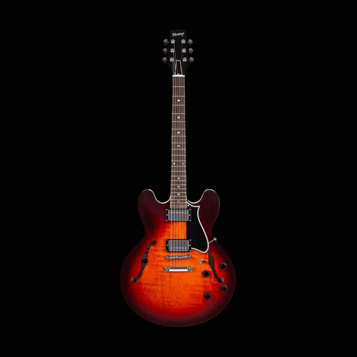 Heritage Standard II Collection H-535 Semi-Hollow Chestnut Burst