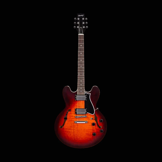 Heritage Standard II Collection H-535 Semi-Hollow Chestnut Burst