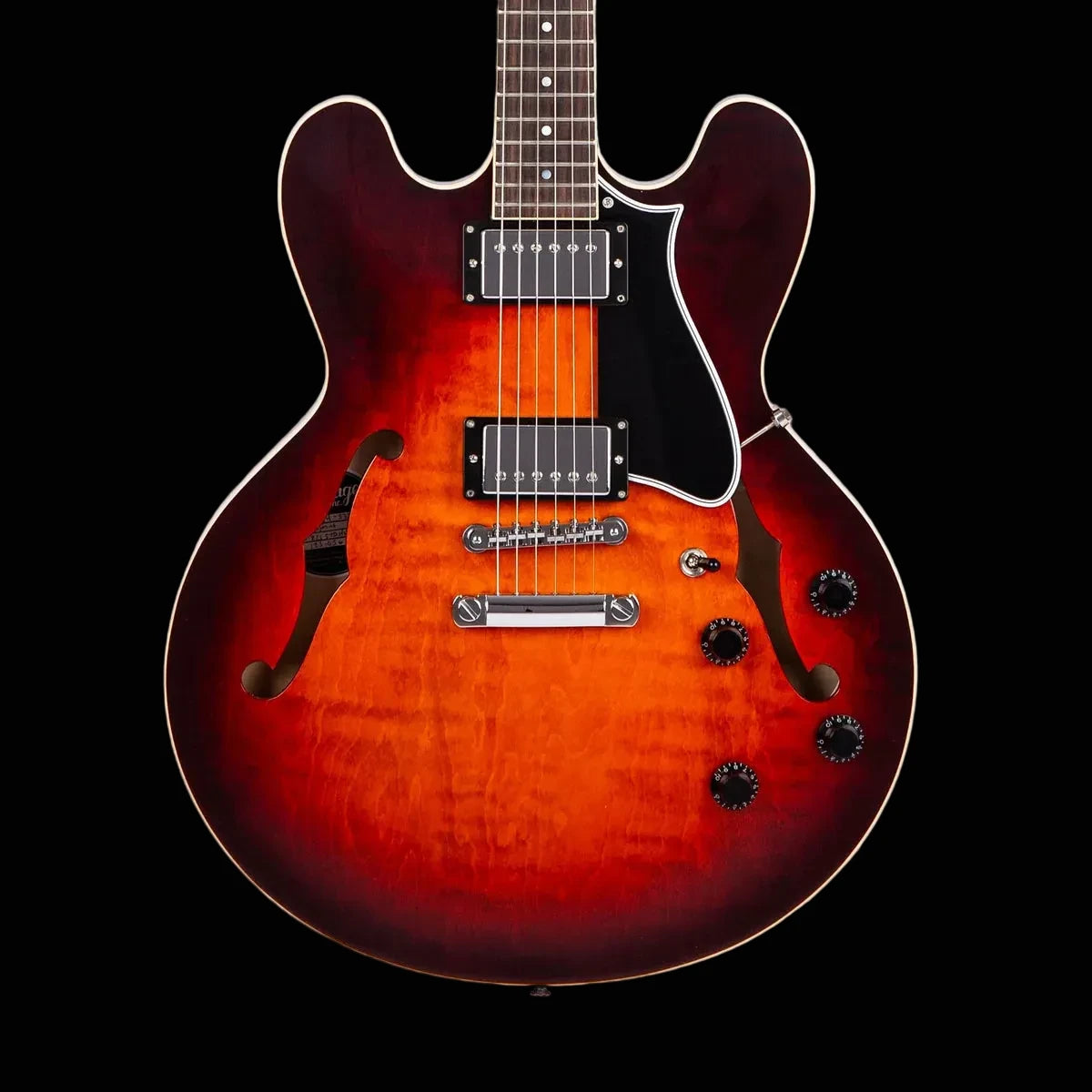 Heritage Standard II Collection H-535 Semi-Hollow Chestnut Burst