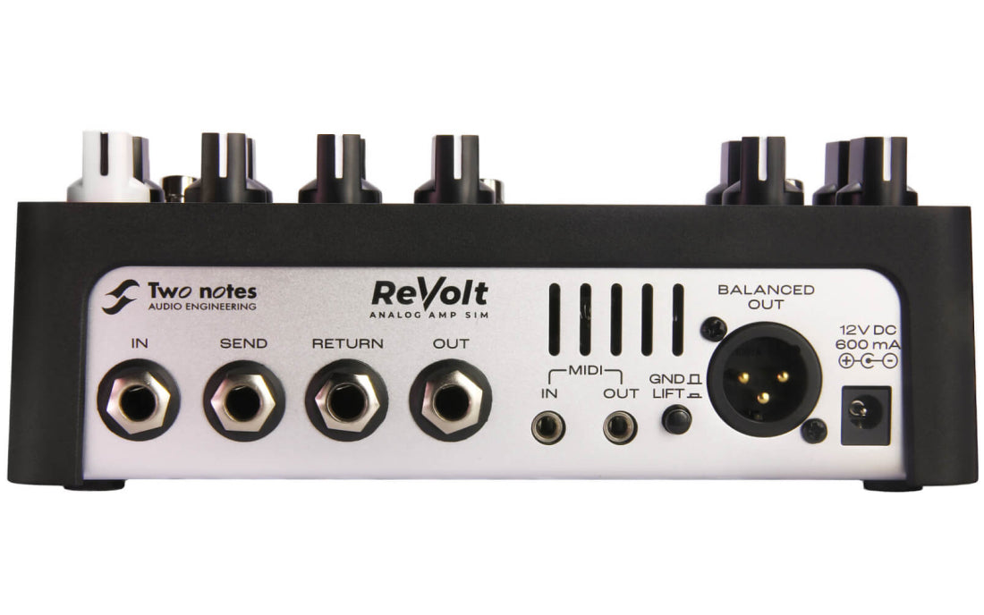 Two Notes ReVolt Bass Amp Simulator Pedal – The Guitar Boutique