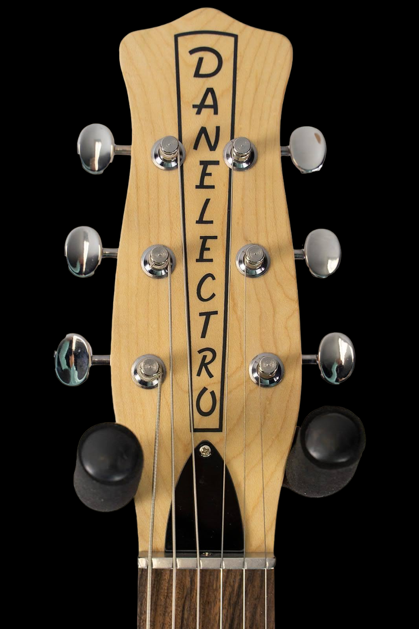 Danelectro Convertible Acoustic Electric Guitar in Black