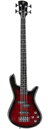 Spector LG4STBC Legend 4 Standard - Electric Bass with Active 2 Band EQ - Black Cherry Gloss