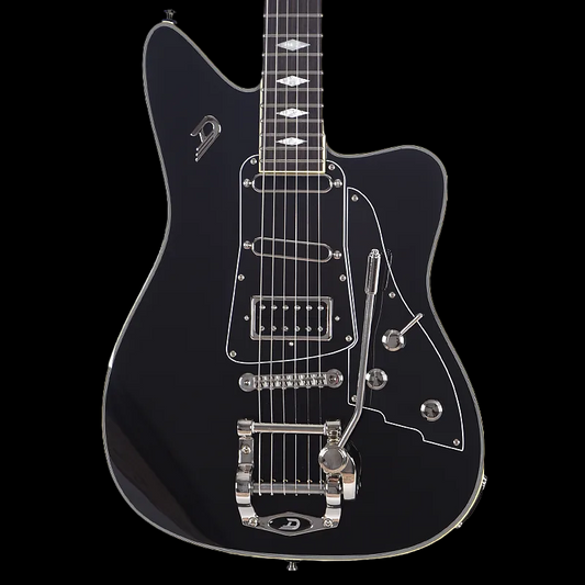 Duesenberg Paloma Black Electric Guitarwith Gig Bag
