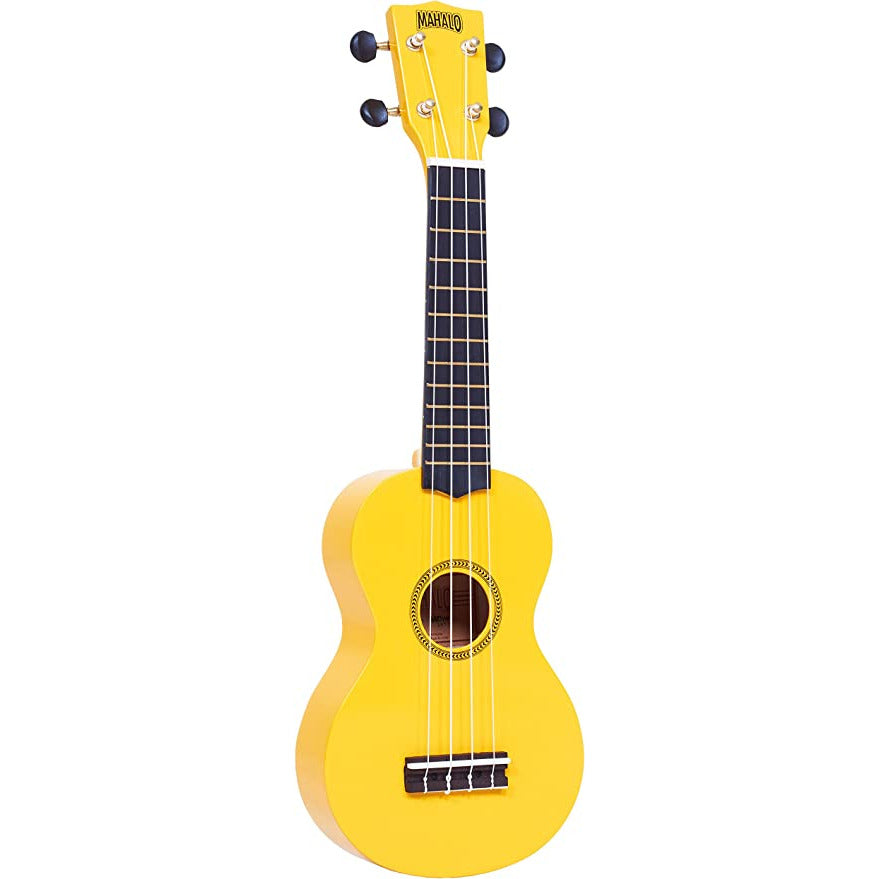 Mahalo Rainbow Series Soprano Ukulele w/bag and tuner and capo MR1YW
