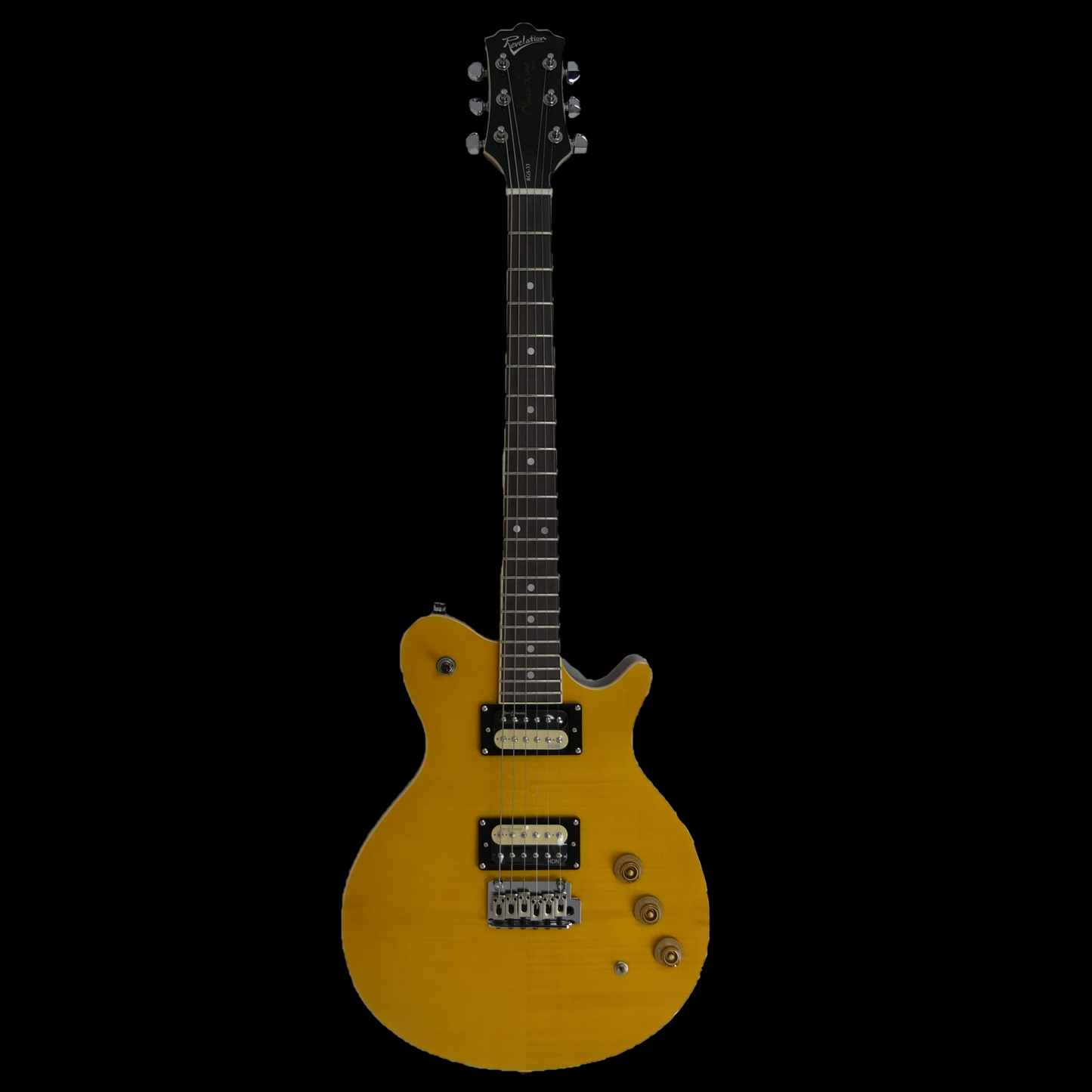 Revelation RGS-33 Blonde Flame Maple Electric Guitar