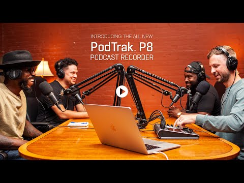 Zoom Podtrack P8 Podcast Recorder – The Guitar Boutique