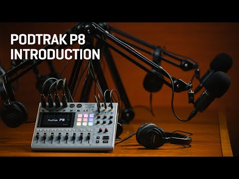 Zoom Podtrack P8 Podcast Recorder – The Guitar Boutique