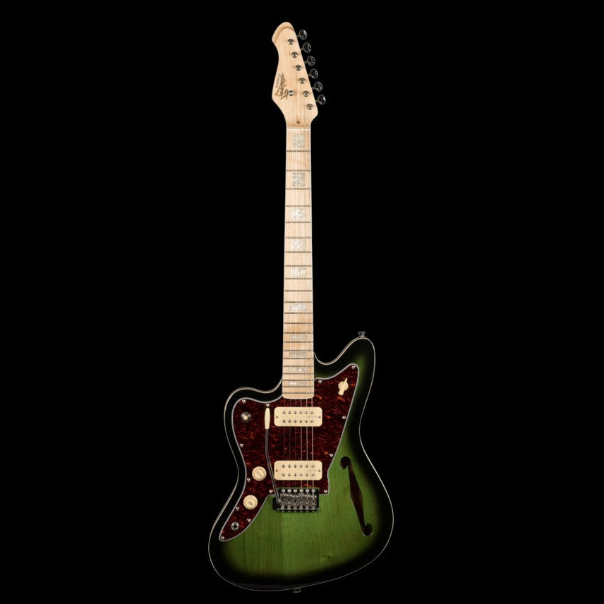 Revelation RJT-60M TL Greenburst (Left Handed) Electric Guitar