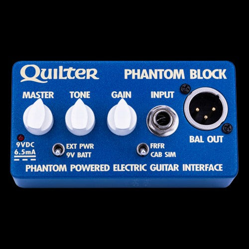 Quilter Phantom-Block Guitar Interface/ Direct Box and Cab Shaping